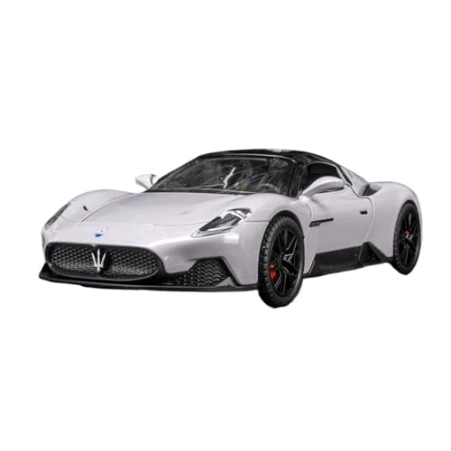 SYYANFEI Modellauto 1:22 Für Masha MC20 Fertigen Produkt Simulation Sound Und Licht Pull Back Legierung Modell Auto Hobby Spiel Enthusiasten Spielzeugauto(White) von SYYANFEI