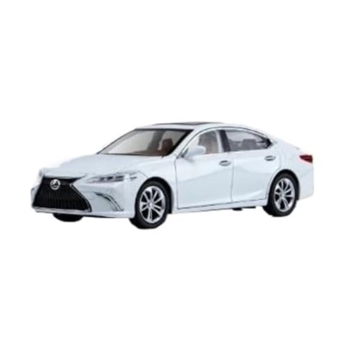 SYYANFEI Modellauto 1:24 Für Lexus ES300 Legierung Automodell Für Jungen Teenager Enthusiasten Sammlung Enthusiasten Spielzeugauto(White) von SYYANFEI