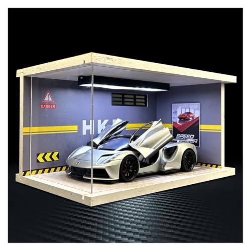 SYYANFEI Modellauto 1:24 Für Lotus EVIJA Mit Display Box Diecast Modell Auto Erwachsene Geschenke Für Jugendliche Enthusiasten Spielzeugauto(Schwarz) von SYYANFEI