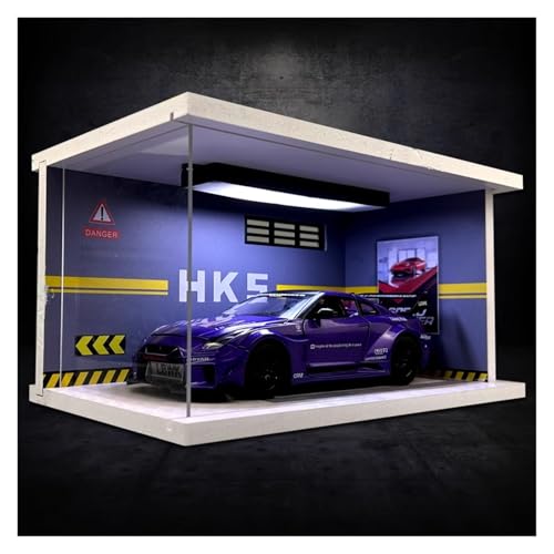 SYYANFEI Modellauto 1:24 Für Nissan Alloy Die Cast Automobile Racing Modell Statische Anzeige Urlaub Geschenk Sammlung Enthusiasten Spielzeugauto(Purple) von SYYANFEI