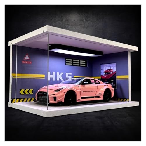 SYYANFEI Modellauto 1:24 Für Nissan Alloy Die Cast Automobile Racing Modell Statische Anzeige Urlaub Geschenk Sammlung Enthusiasten Spielzeugauto(Rosa) von SYYANFEI