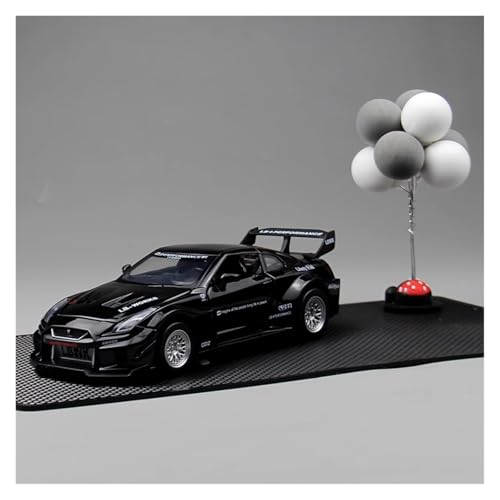 SYYANFEI Modellauto 1:24 Für Nissan Nissan Legierung Auto Spielzeug Kunst Display Sammlung Fahrzeug Geschenk Enthusiasten Spielzeugauto(Schwarz) von SYYANFEI