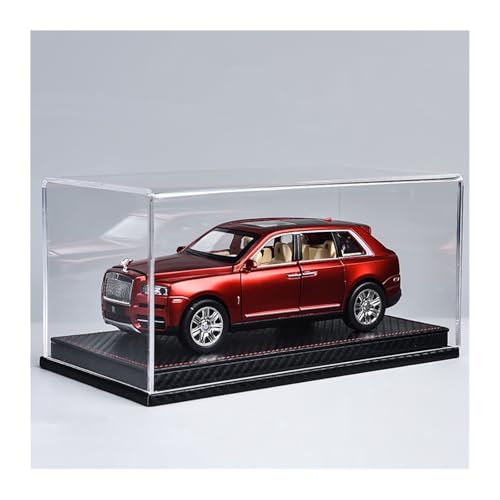 SYYANFEI Modellauto 1:24 Für Rolls-Royce Cullinan Phantom Luxus Legierung Diecast Auto Modell Spielzeug Display Geschenk Enthusiasten Spielzeugauto(Black-F) von SYYANFEI