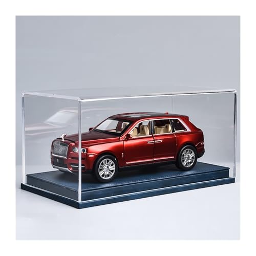 SYYANFEI Modellauto 1:24 Für Rolls-Royce Cullinan Phantom Luxus Legierung Diecast Auto Modell Spielzeug Display Geschenk Enthusiasten Spielzeugauto(Red B) von SYYANFEI