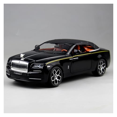 SYYANFEI Modellauto 1:24 Für Rolls Royce Dawn Luxus Legierung Miniatur Modell Auto Enthusiasten Traum Geschenk Enthusiasten Spielzeugauto(Schwarz) von SYYANFEI