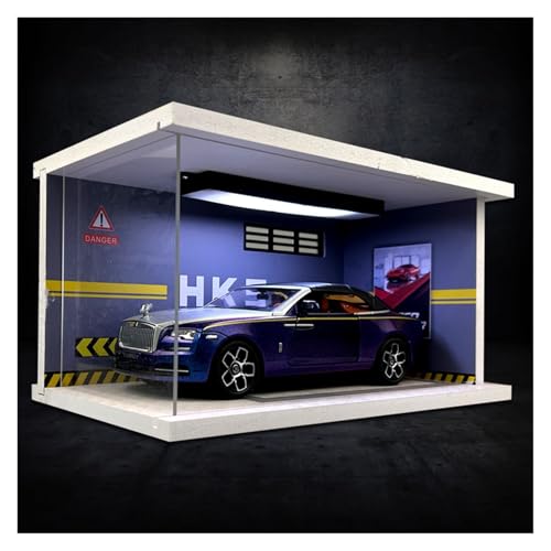SYYANFEI Modellauto 1:24 Für Rolls Royce Mit Display Box Legierung Modell Spielzeug Auto Sammeln Fahrzeug Szene Ornamente Enthusiasten Spielzeugauto(Purple) von SYYANFEI