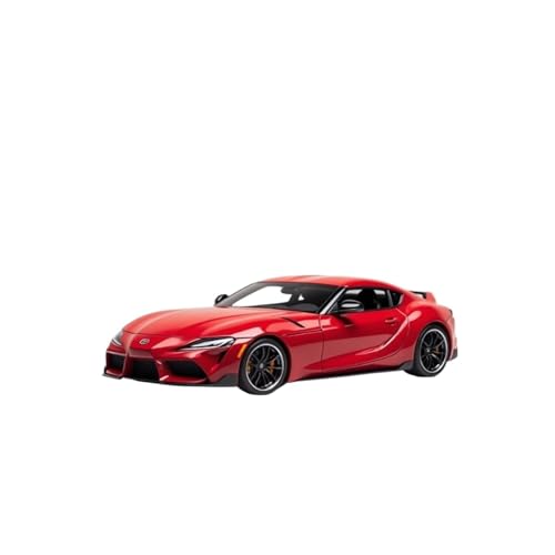 SYYANFEI Modellauto 1:24 Für Toyota Supra Legierung Diecast Metall Modell Auto DekorationIndoor Und Outdoor Spiel Fahrzeug Geschenke Enthusiasten Spielzeugauto(Rot) von SYYANFEI