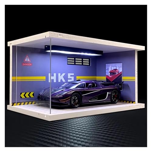 SYYANFEI Modellauto 1:24 Koenigsegg Mit Displaybox, Legierungsdruckgussauto, Spielzeugsammlung, Desktop-Display, Geschenk Enthusiasten Spielzeugauto(Purple) von SYYANFEI