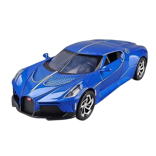 SYYANFEI Modellauto 1:24 Lotus EVIJA Legierung Rennwagen Spielzeug Hyper Auto Modell Abnehmbare Türen Kofferraum Und Haube Enthusiasten Junge Geschenk Enthusiasten Spielzeugauto(Blau) von SYYANFEI
