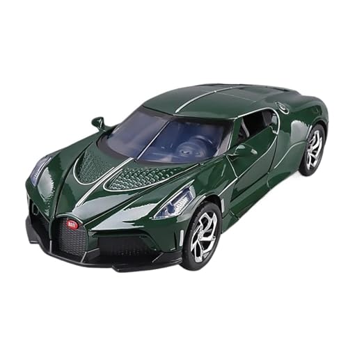 SYYANFEI Modellauto 1:24 Lotus EVIJA Legierung Rennwagen Spielzeug Hyper Auto Modell Abnehmbare Türen Kofferraum Und Haube Enthusiasten Junge Geschenk Enthusiasten Spielzeugauto(Grün) von SYYANFEI