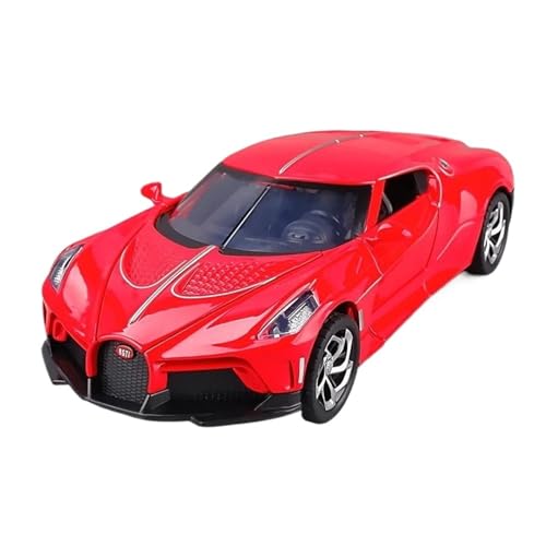SYYANFEI Modellauto 1:24 Lotus EVIJA Legierung Rennwagen Spielzeug Hyper Auto Modell Abnehmbare Türen Kofferraum Und Haube Enthusiasten Junge Geschenk Enthusiasten Spielzeugauto(Rot) von SYYANFEI