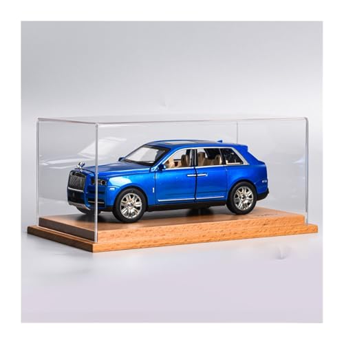 SYYANFEI Modellauto 1:24 für Rolls-Royce Cullinan Phantom Luxus Diecast Metall Fahrzeug Auto Modell Display Dekoration Geschenk Enthusiasten Spielzeugauto(Blue-A) von SYYANFEI