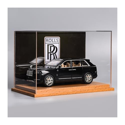 SYYANFEI Modellauto 1:24 für Rolls-Royce Cullinan Phantom Luxuslegierung Druckguss Automodell Spielzeug Freunde und Verwandte Enthusiasten Spielzeugauto(Black-D) von SYYANFEI