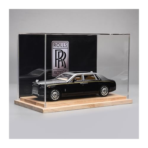 SYYANFEI Modellauto 1:24 für Rolls-Royce Cullinan Phantom Luxuslegierung Druckguss Automodell Spielzeug Freunde und Verwandte Enthusiasten Spielzeugauto(Black Grey-C) von SYYANFEI