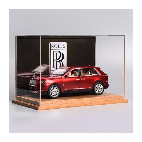 SYYANFEI Modellauto 1:24 für Rolls-Royce Cullinan Phantom Luxuslegierung Druckguss Automodell Spielzeug Freunde und Verwandte Enthusiasten Spielzeugauto(Rot) von SYYANFEI