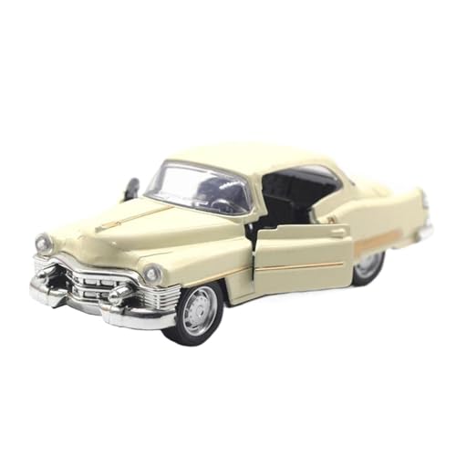 SYYANFEI Modellauto 1:32 Für Cadillacs-Oldtimermodell Aus Legierung Druckguss Klassisches Rückziehauto Für Jungen Und Erwachsene Statische Anzeige Enthusiasten Spielzeugauto(White) von SYYANFEI