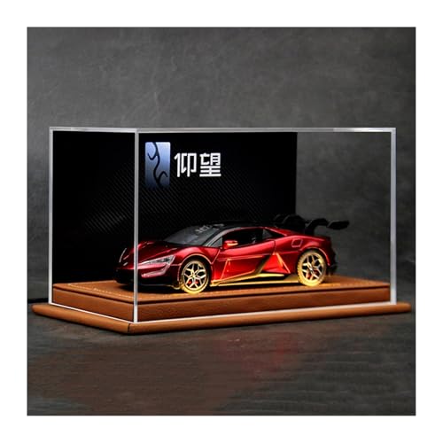 SYYANFEI Modellauto 1:32 Für Looking Up U9 Legierung Druckguss Auto Minimalistische Kunst Tischplatte Spielzeug Display Enthusiasten Spielzeugauto(Rot) von SYYANFEI