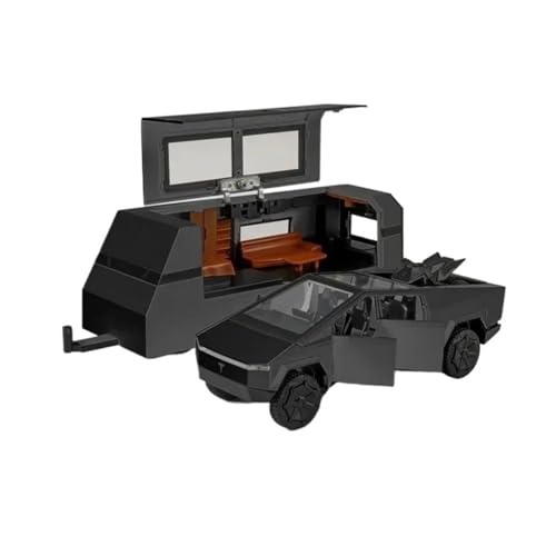 SYYANFEI Modellauto 1:32 Für Metalldruckgussfahrzeug Geländewagen LKW-Modell Metallspielzeug, Authentische Details Für Endlose Spielerische Abenteuer Enthusiasten Spielzeugauto(Dark Grey) von SYYANFEI
