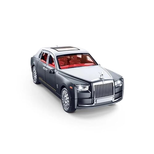 SYYANFEI Modellauto 1:32 Für Simulation Rolls-Royce Phantom Druckguss Metall Modell Auto Pullback Spaß Für Abenteuer Spielzeit Enthusiasten Spielzeugauto(Schwarz) von SYYANFEI