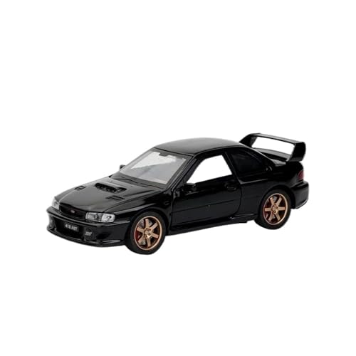 SYYANFEI Modellauto 1:32 Für Subaru Impreza WRX STI Miniatur-Automodell Mit Sound-Licht-Hobby-Spielzeugsammlung Enthusiasten Spielzeugauto(Schwarz) von SYYANFEI