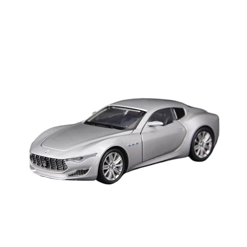 SYYANFEI Modellauto 1:32 Simulation Maserati Weiß Rot Hobby Spiel Legierung Supercar Modell Fahrzeug Sammlung Enthusiasten Spielzeugauto(Gray) von SYYANFEI