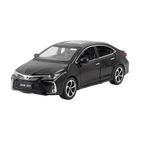 SYYANFEI Modellauto 1:36 Ford Explorer SUV Simulation Sound Licht Pull Back Spielzeug Figur Autos Für Jungen Teenager Erwachsene Bastler Geschenk Enthusiasten Spielzeugauto(Schwarz) von SYYANFEI