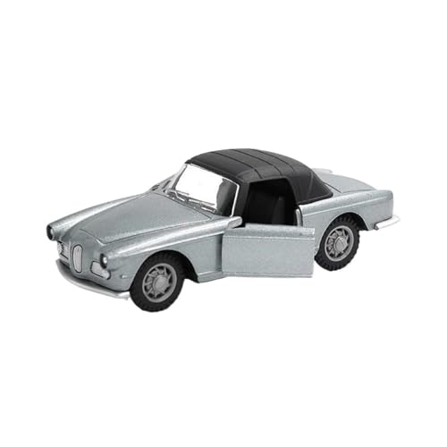 SYYANFEI Modellauto 1:36 Für BMWS Cabrio-Druckguss-Metallmodellauto Mit Rückzugs-Action Für Endlose Spielerische Abenteuer Enthusiasten Spielzeugauto(Gray) von SYYANFEI
