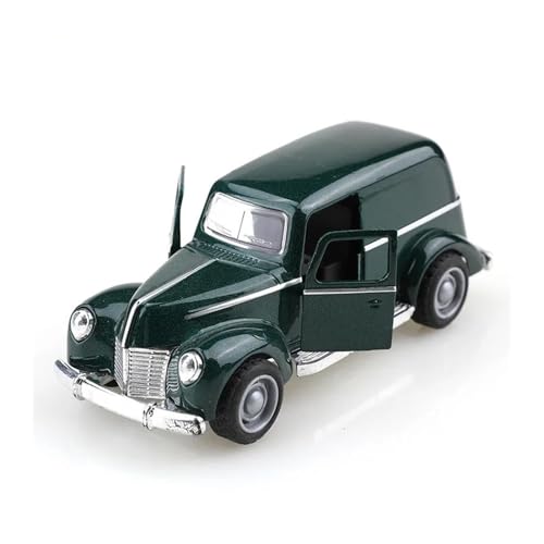 SYYANFEI Modellauto 1:38 Für Mini Retro Alloy Classic Metals Druckgussfahrzeug Spannender Pullback-Spaß Für Abenteuer-Spielzeit Enthusiasten Spielzeugauto(Grün) von SYYANFEI