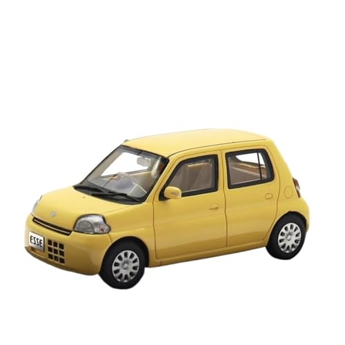 SYYANFEI Modellauto 1:43 Für Esse X 2006 Emulation Modellauto Spielzeug Display Metallornament Mit Sockel Sammlergeschenk Enthusiasten Spielzeugauto(Yellow) von SYYANFEI
