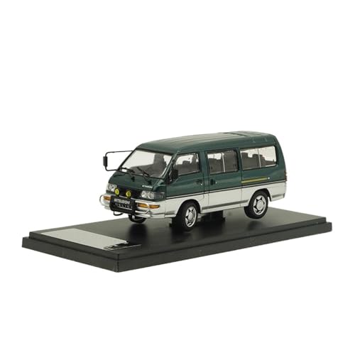 SYYANFEI Modellauto 1:43 Für Mitsubishi Delica Fertiges Statisches Legierungsmodellauto Enthusiasten Spielzeugauto(Extended Version Green 2) von SYYANFEI