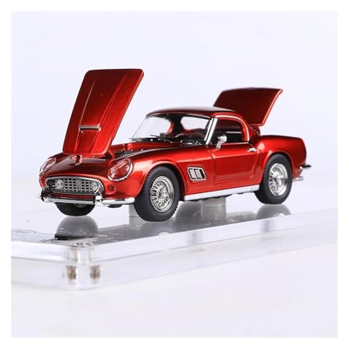 SYYANFEI Modellauto 1:64 Für Cabrio California SWB250GT Klassische Legierung Modell Auto Desktop Ornamente Erwachsene Sammlung Geschenke Enthusiasten Spielzeugauto von SYYANFEI
