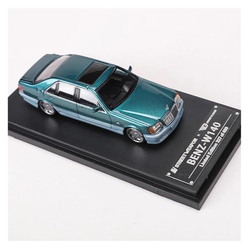 SYYANFEI Modellauto 1:64 Für Collector's Edition 1 W140 Metall Modell Auto Miniatur Spielzeug Statische Desktop Display Enthusiasten Spielzeugauto von SYYANFEI