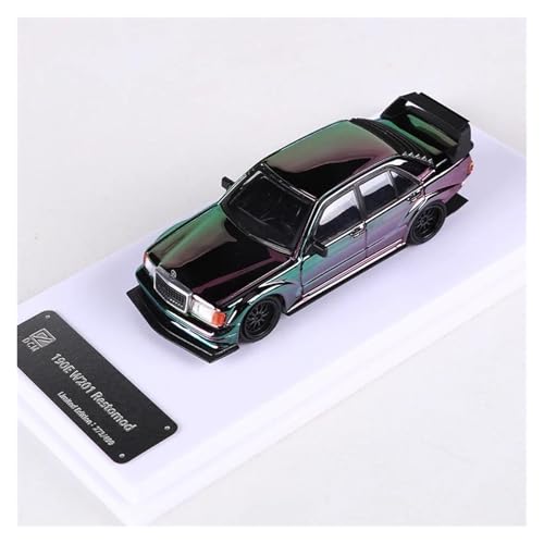 SYYANFEI Modellauto 1:64 Für Collector's Edition 190E W201Red Mini Racers Fahrzeuge Legierung Metall Modell Auto Enthusiasten Spielzeugauto(Purple) von SYYANFEI