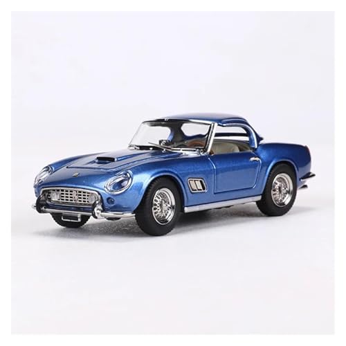 SYYANFEI Modellauto 1:64 Für Collector's Edition 250GT Cabrio Classic Roadster Legierung Modell Auto Spielzeug Liebhaber Enthusiasten Spielzeugauto(Blue 2) von SYYANFEI