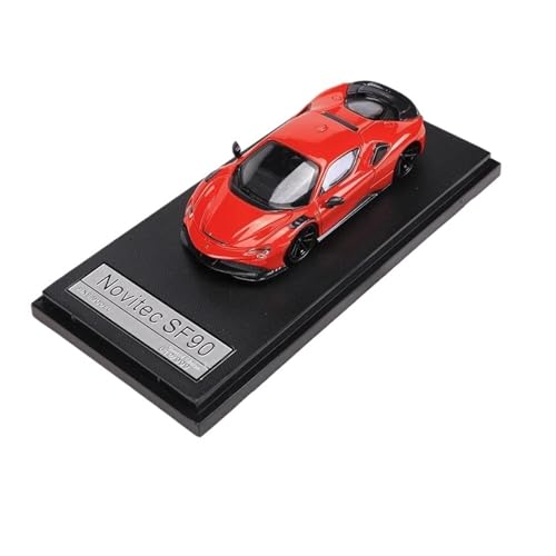 SYYANFEI Modellauto 1:64 Für Novitec SF90 Legierung Modell Auto Enthusiasten Memorabilia Sammlung Enthusiasten Spielzeugauto von SYYANFEI