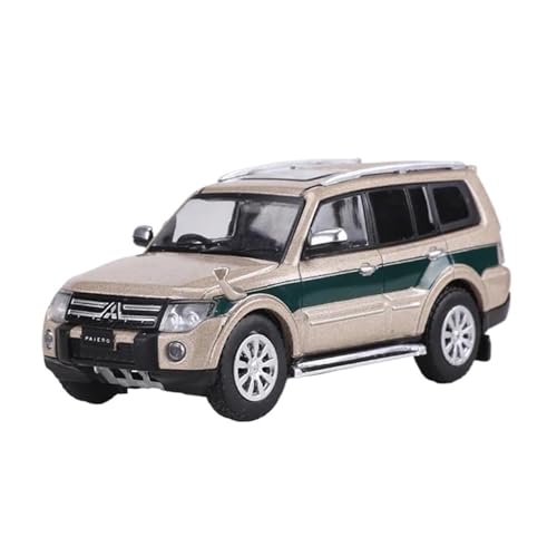 SYYANFEI Modellauto 1:64 für Pajero V97 Legierung Modell Auto Statische Display Fahrzeuge Spielzeug Hobby Geschenke Enthusiasten Spielzeugauto(Yellow 1) von SYYANFEI