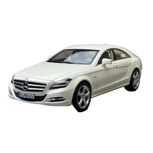 SYYANFEI Modellauto Druckguss 1:18 Für Maßstab Benz CLS-Klasse 2011 Simulation Statisches Automodell Aus Legierung Fans Sammlung Heimdekoration Metallornamente Enthusiasten Spielzeugauto(White) von SYYANFEI