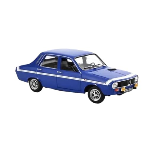 SYYANFEI Modellauto Druckguss 1:18 Für Renault 12 Gordini, Simulation Statisches Automodell Aus Legierung, Fans Sammlung Display Heimdekoration Metallornamente Enthusiasten Spielzeugauto(Blau) von SYYANFEI
