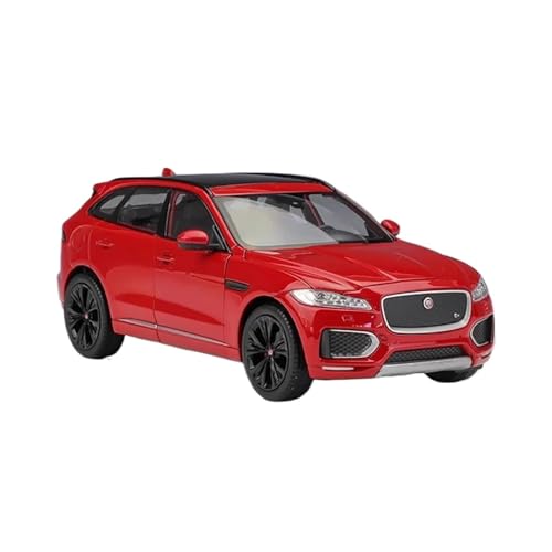 SYYANFEI Modellauto Druckguss 1:24 Für Jaguar F-Pace Fpace Simulation Legierung SUV Automodell Fan-Sammlung Display Home Decoratiforon Metallornamente Enthusiasten Spielzeugauto(Rot) von SYYANFEI