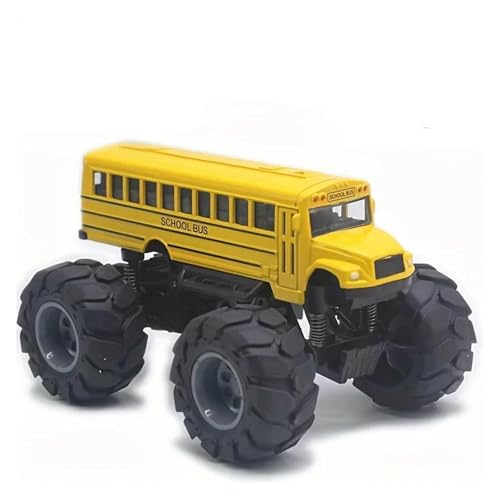 SYYANFEI Modellauto Für Nachgeahmte Pull Back-Fahrzeuge Spielzeugautos Authentische Details Für Jungen Und Mädchen Endlose Spielerische Abenteuer Enthusiasten Spielzeugauto(Yellow 1) von SYYANFEI