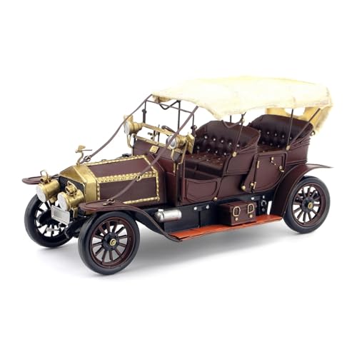 SYYANFEI Modellauto Für Rolls-Royce 1909 Klassische Nostalgie Eisen Metall Modell Auto Szene Dekoration Sammlung Spielzeug Fahrzeug Geschenk Enthusiasten Spielzeugauto von SYYANFEI