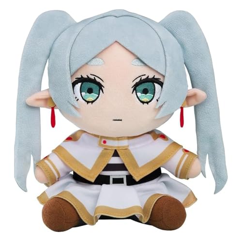 SZCIIRDM Frieren Plüschtier 23cm Frieren weiche Anime Charakter Puppe Fans Plüsch Geschenk Sammlung Home Decoration von SZCIIRDM