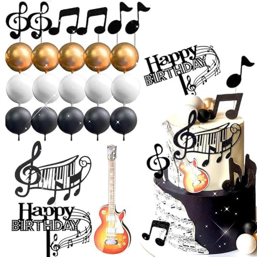 24 Stück Tortendeko Noten Musik, Disco Tortendeko Party, Discokugel Kuchen Toppers, Disco Ball Cupcake Dekorationen Discokugel für Geburtstags Thema 70er Party 24 Stück Tortendeko Noten Musik, Disco Tortendeko Party, Discokugel Kuchen Toppers, Disco Ball Cupcake Dekorationen Discokugel für Geburtstags Thema 70er Party von SZJFYMQ