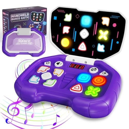 Handheld Spielkonsole Quick Push Spiel, Fidget Toys Kinder, Elektronisches Puzzle-Spiel mit LED & Sound, Antistress Spielzeug Sensorspiel für Jungen, Mädchen & Erwachsene, Geschenk für 3-12 Jahre von SZJJX