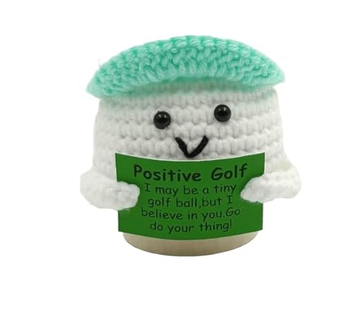 SZMDLX Pocket-Hug-Glücksbringer Golfball, Emotional Support Gestrickt Personalisierte Geschenke Positive Kartoffel,Positive Geschenke Doll Mutmacher Geschenk für Freunde,Studenten,Familie SZMDLX Pocket-Hug-Glücksbringer Golfball, Emotional Support Gestrickt Personalisierte Geschenke Positive Kartoffel,Positive Geschenke Doll Mutmacher Geschenk für Freunde,Studenten,Familie von SZMDLX