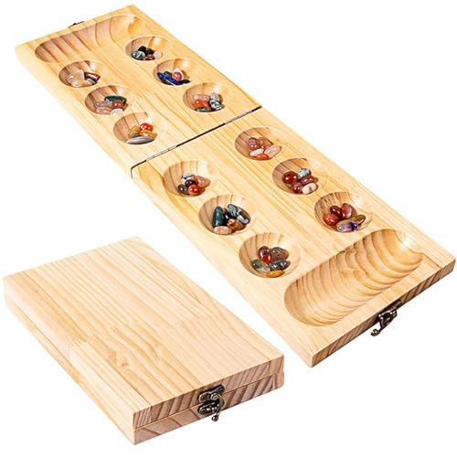 SZSMW Edelstein Spiel - Steinspiel - Steinspiel Aus Holz - Verwenden Sie Es Als Dekoration In Ihrem Zuhause Oder Als Geschenk FüR Familie, Freunde Oder Kollegen, Geeignet FüR Alle Altersgruppen SZSMW Edelstein Spiel - Steinspiel - Steinspiel Aus Holz - Verwenden Sie Es Als Dekoration In Ihrem Zuhause Oder Als Geschenk FüR Familie, Freunde Oder Kollegen, Geeignet FüR Alle Altersgruppen von SZSMW