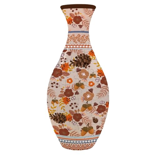 Passen Sie an, was Sie brauchen, 3D-Blumenvasen-Puzzle für Erwachsene – 160-teiliges gebogenes Kunststoff-Puzzle, Kunst für Heimdekoration und Einweihungsgeschenk (E) von SZSXYBZ