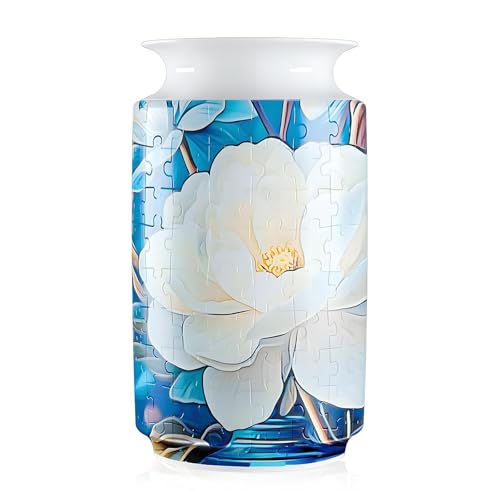 Passen Sie an, was Sie brauchen, einzigartiges 3D-Blumenvasen-Puzzle für Erwachsene – 162 Teile, DIY-Heimdekoration, Pflanzgefäß-Puzzle (C) von SZSXYBZ