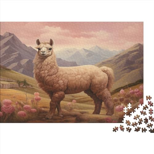 Alpaka-Puzzle for Erwachsene, lustiges 1000-teiliges Denkspiel, Lernspiel, Heimdekoration, Herausforderung, pädagogisch(Style-5) von SZTVECFW