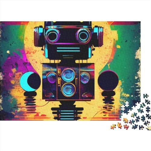 Moon Meadow River Puzzle for Erwachsene, lustiges 1000-teiliges Puzzle-Spielzeug, intellektuelles Spiel, Stressabbau-Spielzeug, Heimdekoration(Style-13) von SZTVECFW